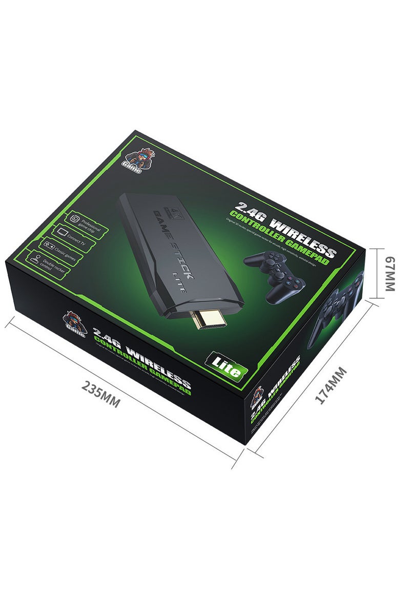 TNGames M8 Retro Dual-Player Gaming Console 2.4G Wireless Controller + 1080P HD | 20,000+ Classic Games Built-in | Supports 10 Emulators | Plug-and-Play | Family Entertainment & Nostalgia Essential - Image 4