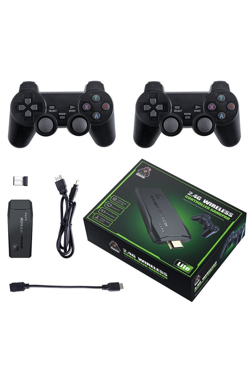 TNGames M8 Retro /Lite Dual-Player Gaming Console 2.4G Wireless Controller + 1080P HD | 20,000+ Classic Games Built-in | Supports 10 Emulators | Plug-and-Play | Family Entertainment & Nostalgia Essential - Image 2
