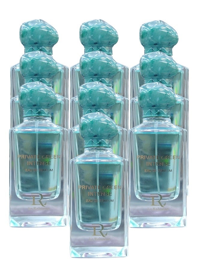 Le Robinson 10 Pieces Private Green Intense Perfume For Women 100ml EDP - Image 1