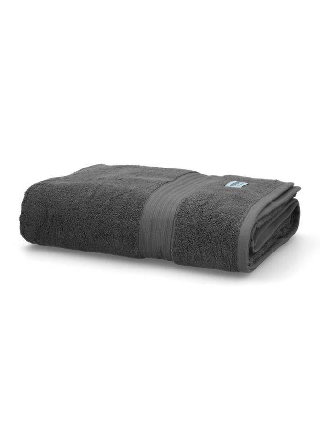 Cannon Soft Highly Absorbent And Quick Drying Cotton Beach Towel Dark Grey 88 X 150Cm - Image 2