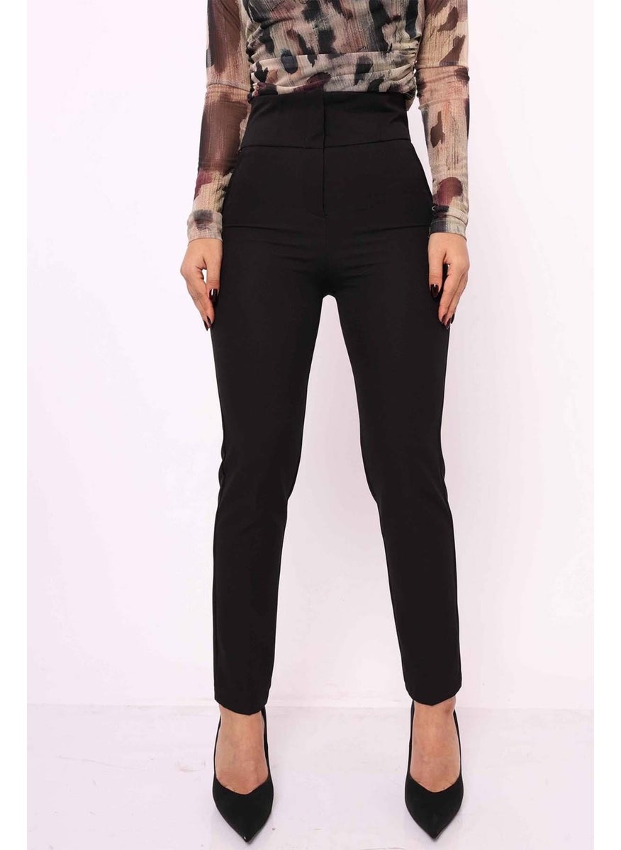 Women's Black Side Pocket High Waist Slim Leg Compression Pants - pzsku/Z418C44B796ED4C537CA4Z/45/_/1739802301/c5ca18a1-41c1-4587-a737-57e05b517778