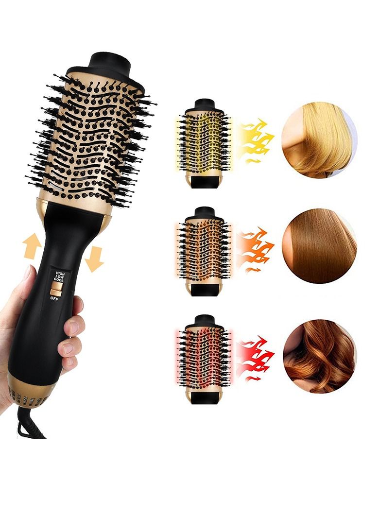 Hair Dryer Volumizer Hot Air Brush 2 in1 Styling Brush Styler Negative Ion Blow Dryer Brush - Image 2