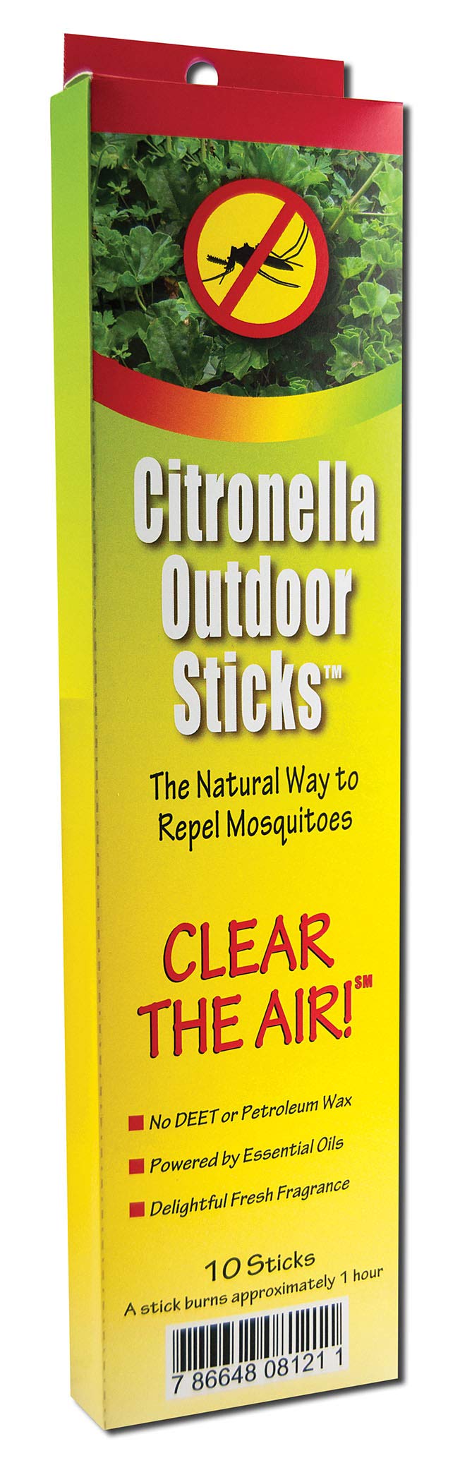 NEEMAURA Neem Aura Naturals Outdoor Citronella Sticks 10 Count