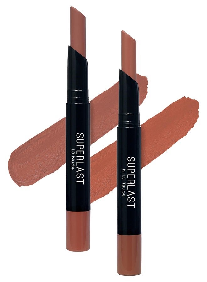 ME-ON Superlast Lipstick (18,19) Matte Finish - Image 1