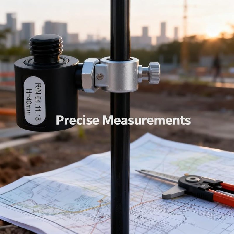 Aluminum Alloy Surveying Pole Adapter 5 8x11 Thread GPS Prism Connector for Topografia RTK - Image 3