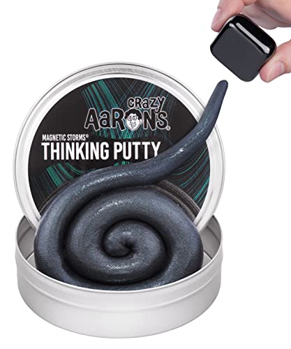 Crazy Aarons Thinking Putty Strange Attractor Dark Sensory Putty for Kids and Grown ups in a 4 Tin Creative and Endless Fun Stress Relief Therapy Toys Never Dries Out Made in USA - Image 1