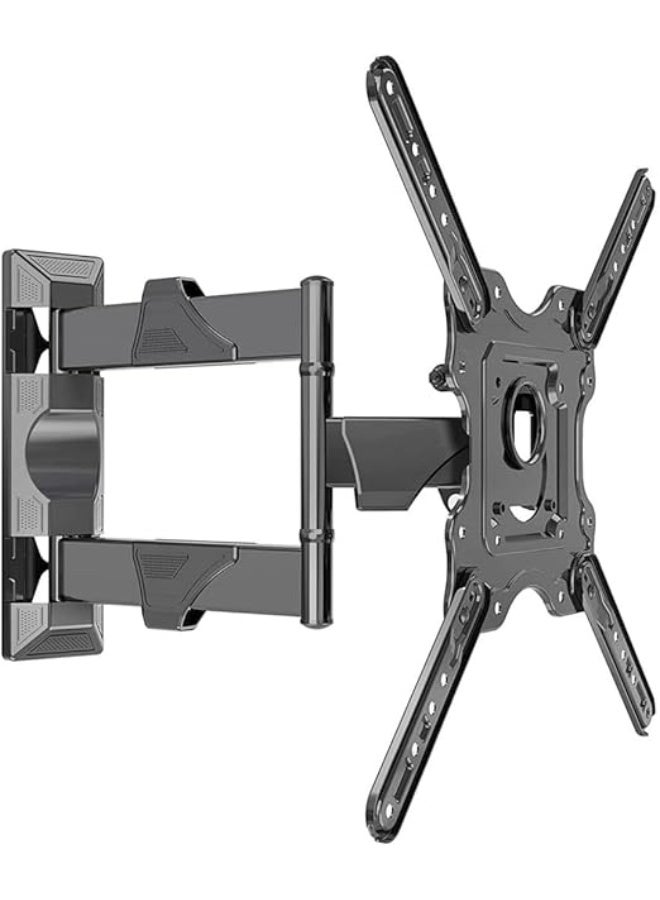 32-55 Inch Mobile Monitor Wall Mount Full Motion LED LCD Flat/Curved Monitor Mount Holds up to 70 lbs., Black P4 TV Mount - Image 2