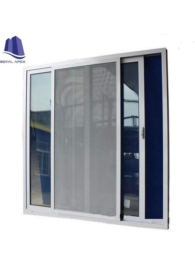 Biella Custom Fiber Fly/Aluminium Insect Net Anti Mosquito Bug For Windows Doors And Patio Premium Pet Screen Net Barrier Invisible 4 Feet 1 Roll (15mtr) Aluminium Net - Image 4