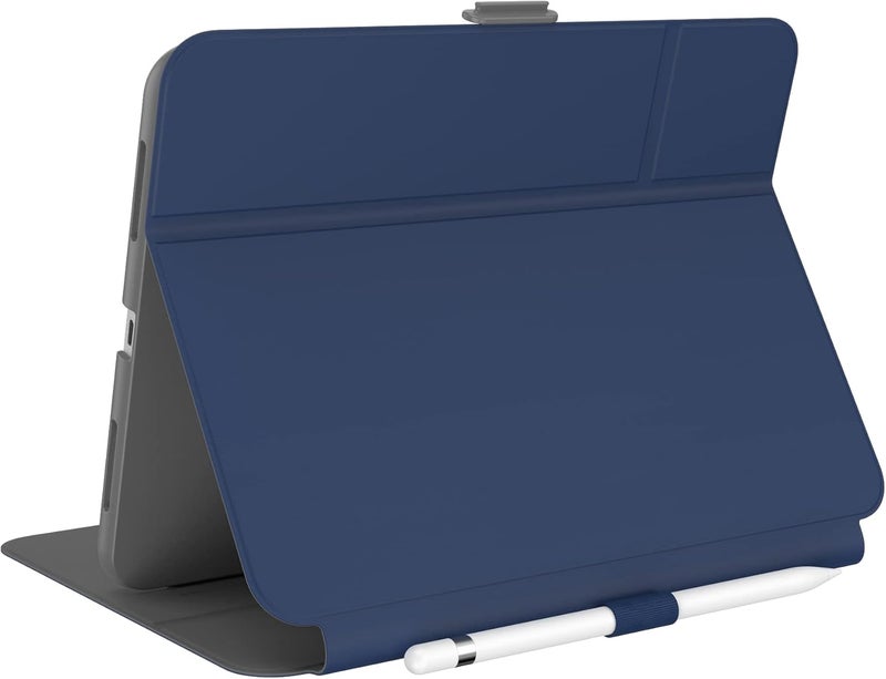 Speck Case For Ipad Pro 10Th Generation 10.9 Inch Drop & Camera Protection, Slim Multi Range Stand, Apple Pencil Holder Arcadia Navy/Moody Grey - Image 3