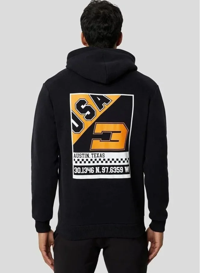 Mclaren McLaren Formula 1 Daniel Ricciardo DR3 Graphic Overhead Hoodie