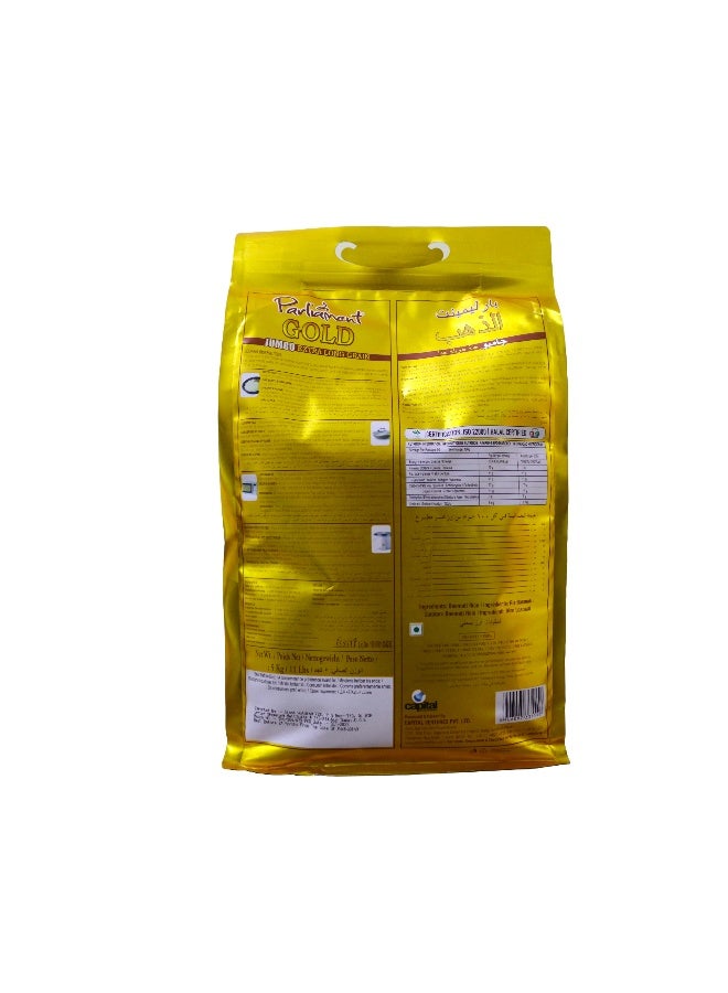 Parliament Gold Extra Long Basmati Rice 5Kg - Image 2