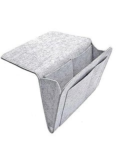 JB Export JB Export Bedside Pocket Organizer for Books Phone Chargers Tablet Magazine Phone Remotes Grey  - Image 1