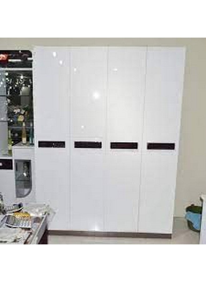 WISDOM White Glossy Vinyl Decorative For Cabinets Countertops Kitchen Shelves Liner Self Adhesive Film Peel And Stick Waterproof Removable Wallpaper - Image 3