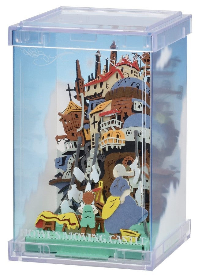 Ensky - Howl's Moving Castle - Good Weather for Laundry Day, Paper Theater Craft Cube (PTC-T07) - Image 2
