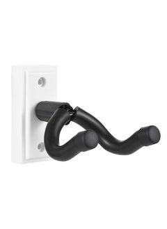 Thoraya Guitar Wall Mount Hanger Hook Guitar Wall Hook Hanger Solid Sturdy Black Metal Holder Hanger Multifunction Hanger for All Size Acoustic Electric Bass Guitars  - Image 1