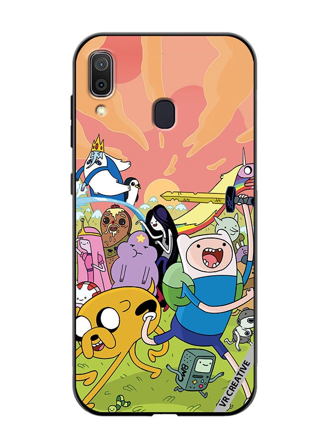 VR CREATIVE Protective Case Cover For Samsung Galaxy A30 Cartoon Mix Design Multicolour - Image 1