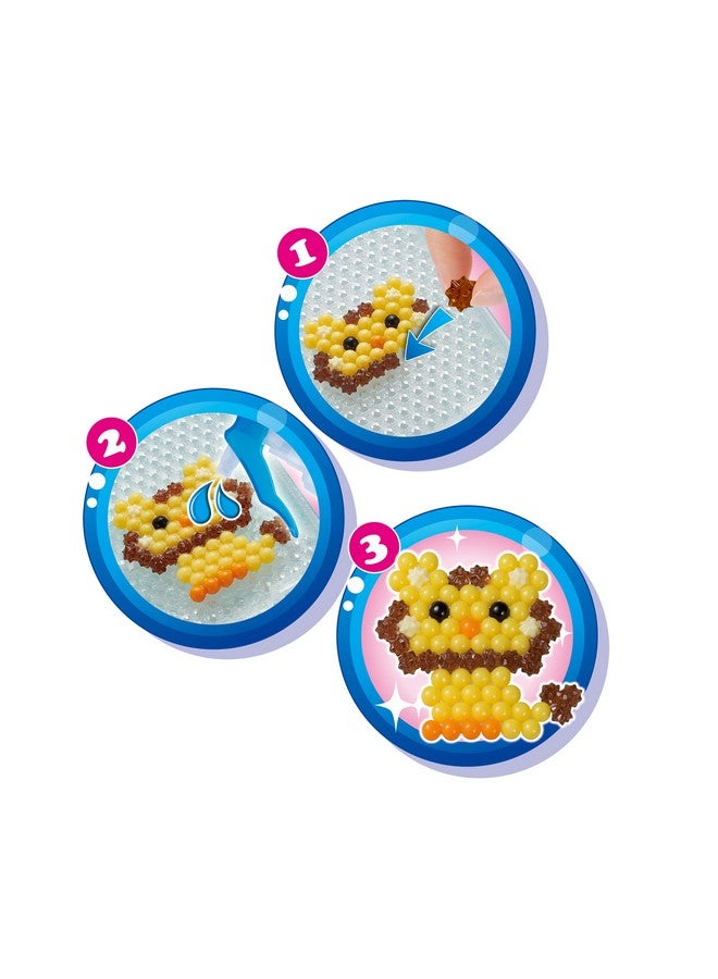 Aquabeads Arts & Crafts Animal Buddies Theme Refill with Beads and Templates - Image 4