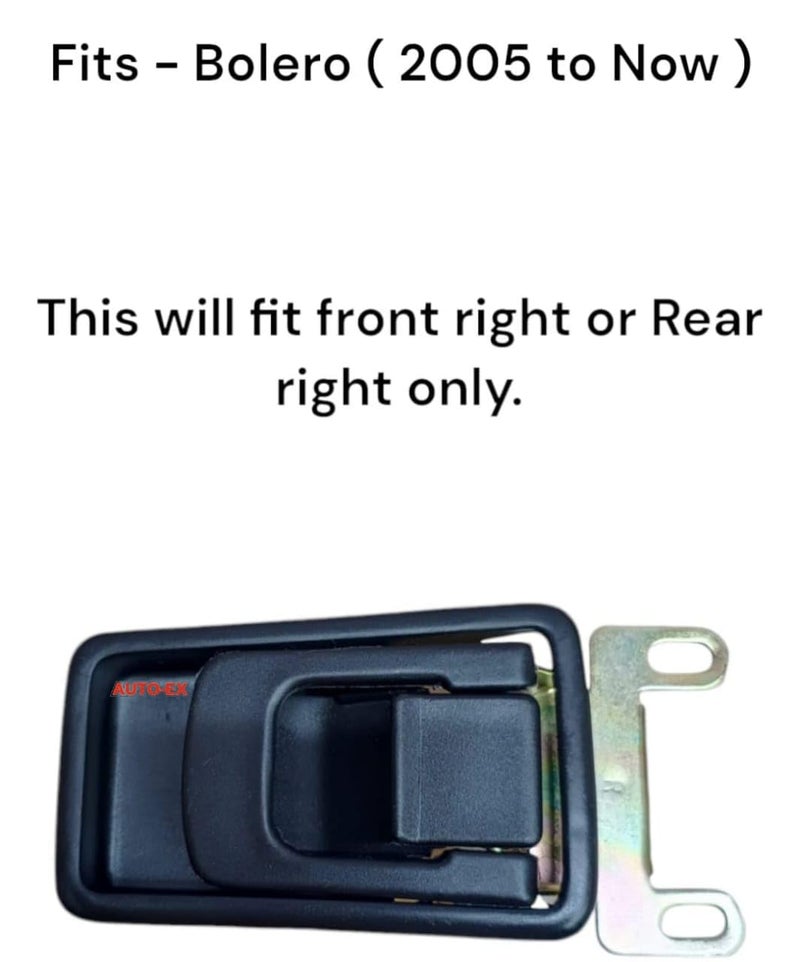 Auto-Ex Inner Inside Door Handle Lock RC Lever Compatible/Replacement for Bolero (2005 to Now) Right Hand or Driver Side - Image 3