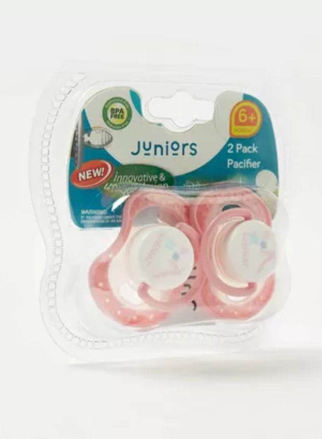 JUNIORS Printed 2-Piece Soother Set  6M + - Image 2
