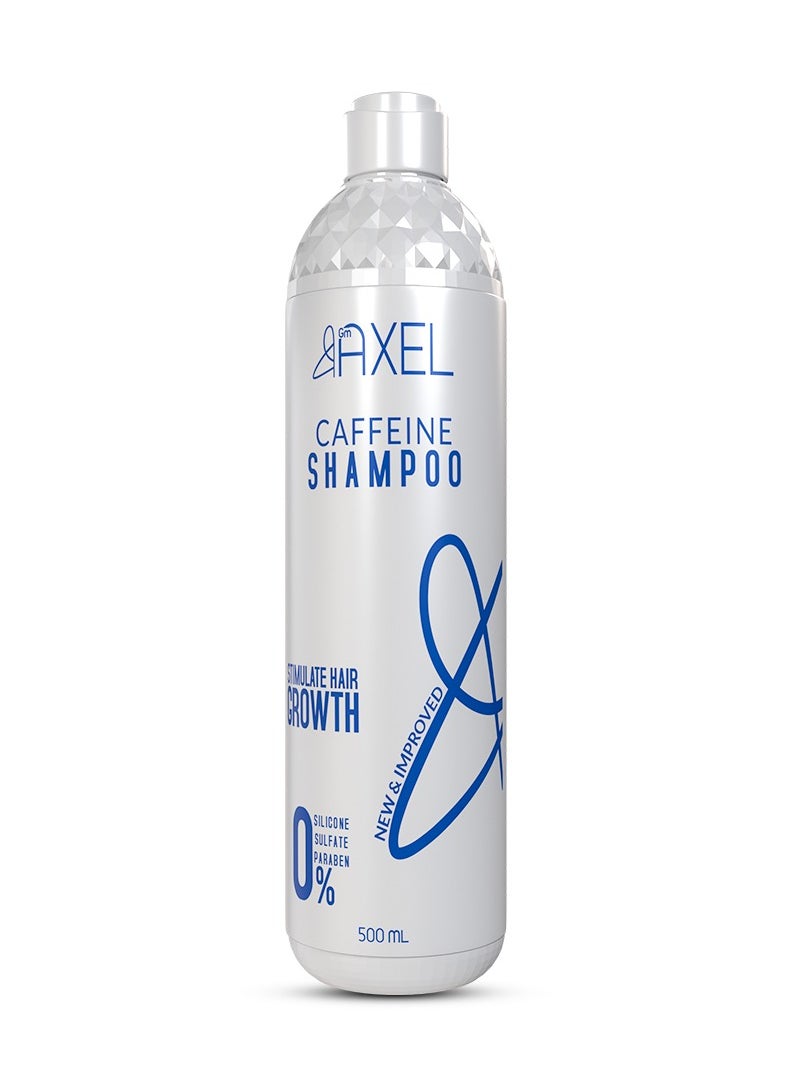 Axel - Hair Care Set with Natural Caffeine - Shampoo 500ml + Conditioner 500ml + Hair Mask 500ml + Serum 100ml - Image 1