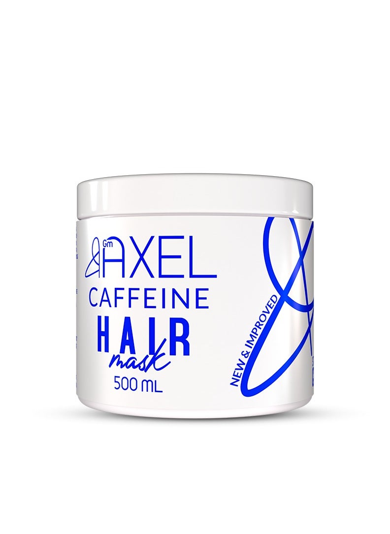 Axel - Hair Care Set with Natural Caffeine - Shampoo 500ml + Conditioner 500ml + Hair Mask 500ml + Serum 100ml - Image 1