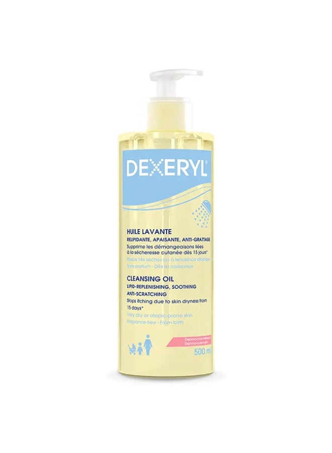 Dexeryl Shower Cleansing Oil 500ml - Image 1