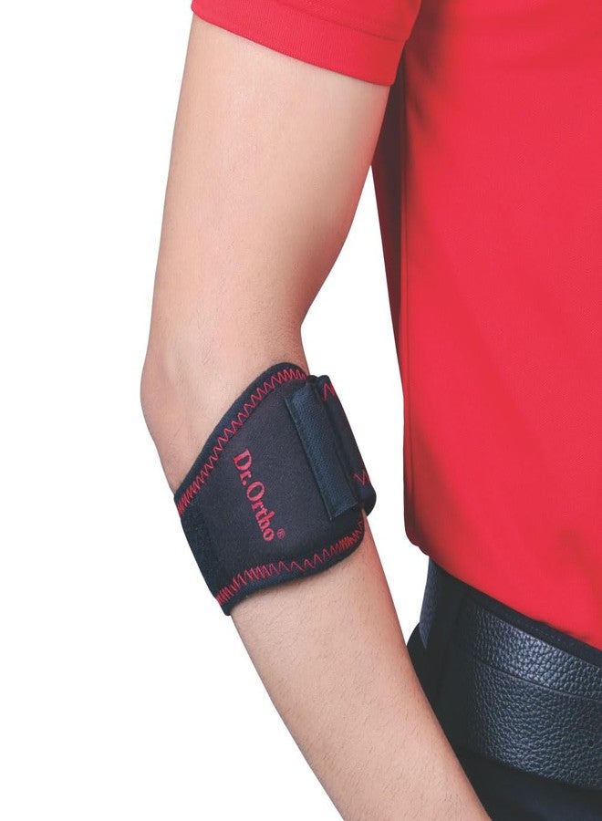 Dr. Ortho Dr.Ortho Tennis Elbow Support for Gym, Support Band with Compression Pad and Elbow Strap Wrap for Sports - For Men & Women - Image 1