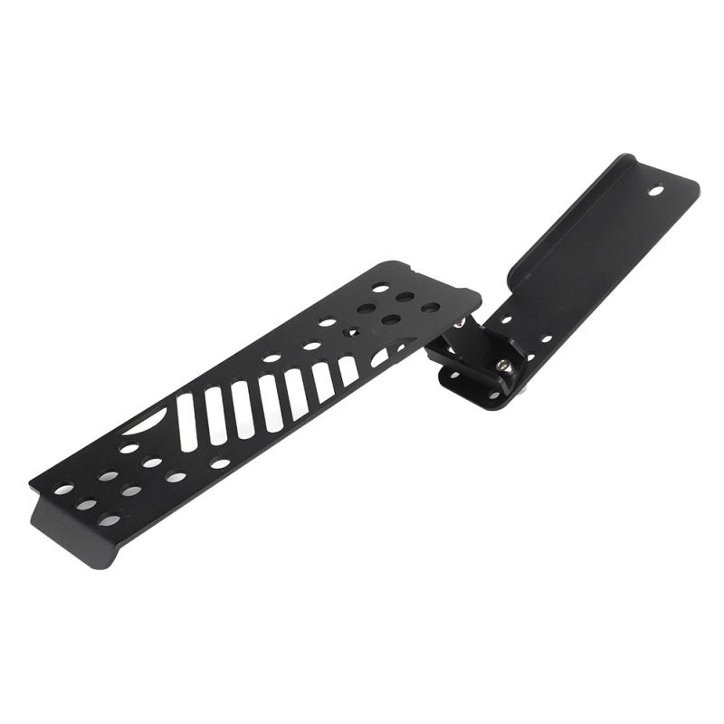 Car Footrest Pedal: Large Contact Area Anti-Slip Particles - Fatigue & Leg Pain Relief Easy Installation for Jeep Wrangler JK & Unlimited 2018 Driving - Image 5