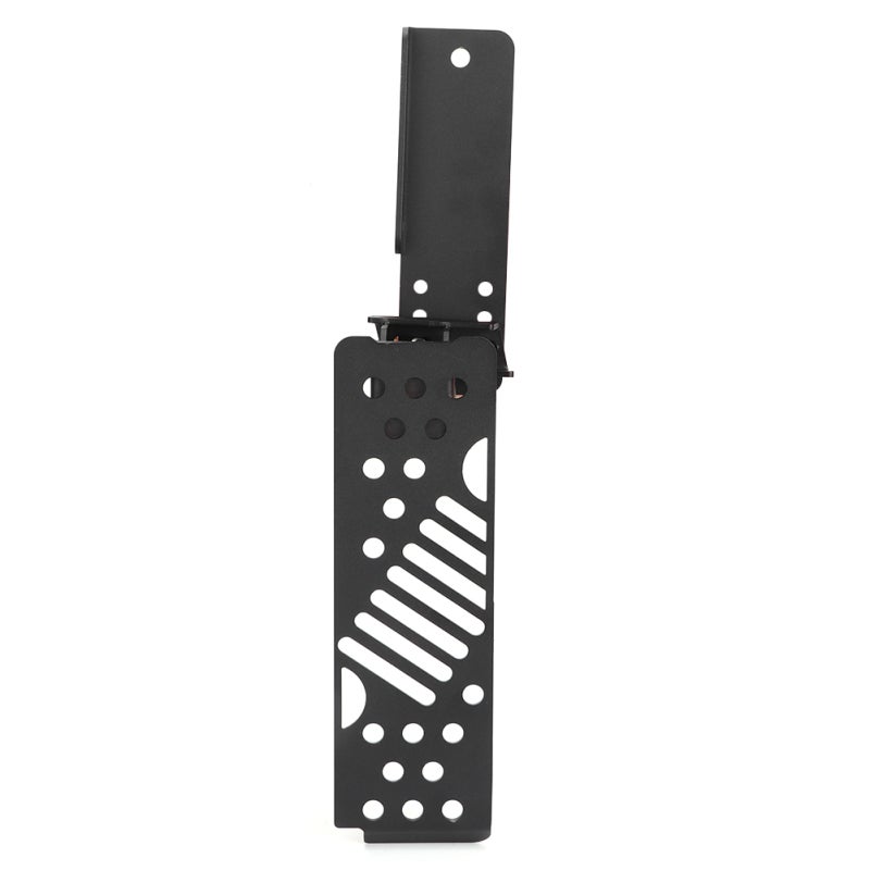 Car Footrest Pedal: Large Contact Area Anti-Slip Particles - Fatigue & Leg Pain Relief Easy Installation for Jeep Wrangler JK & Unlimited 2018 Driving - Image 4