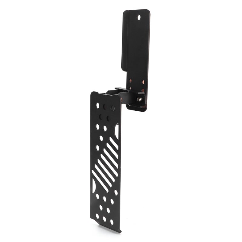 Car Footrest Pedal: Large Contact Area Anti-Slip Particles - Fatigue & Leg Pain Relief Easy Installation for Jeep Wrangler JK & Unlimited 2018 Driving - Image 3