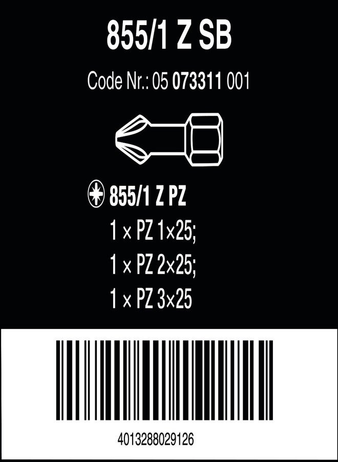 ويرا 855/1 Z PZ مجموعة من 1-3 رؤوس SB (3 قطع) - Image 3