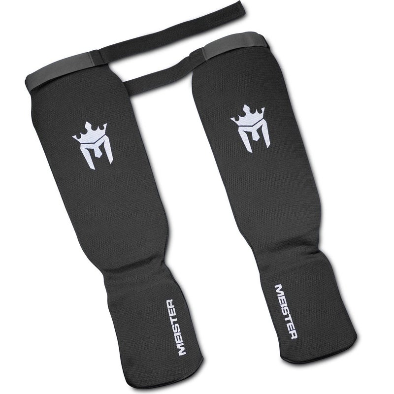 Meister - Protector for The Instep and Warm Protector in Elastic MMA Fabric (Pair), Black - S/M - Image 3