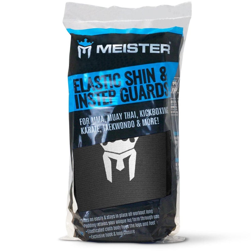 Meister - Protector for The Instep and Warm Protector in Elastic MMA Fabric (Pair), Black - S/M - Image 4