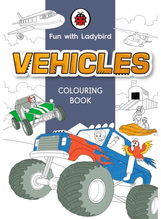 Fun With Ladybird Colouring Book Vehicles - Paperback