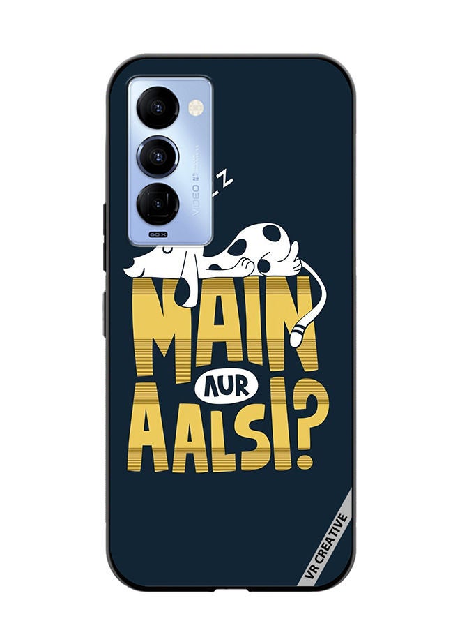 VR CREATIVE Protective Case Cover For Tecno Camon 18/18 P Mai Aur Alsi Design Multicolour - Image 1