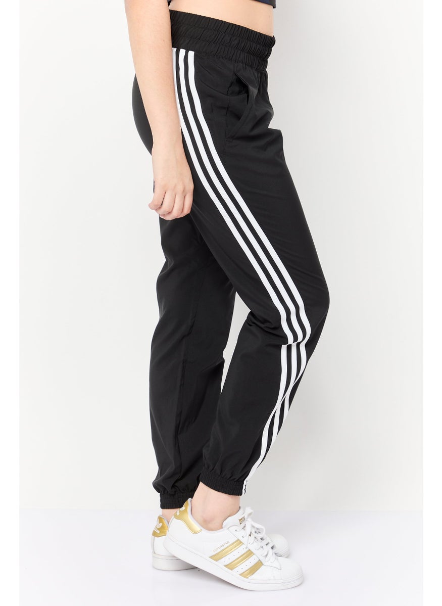 Adidas - Women Regular Fit Training Trackpants, Black - Image 1