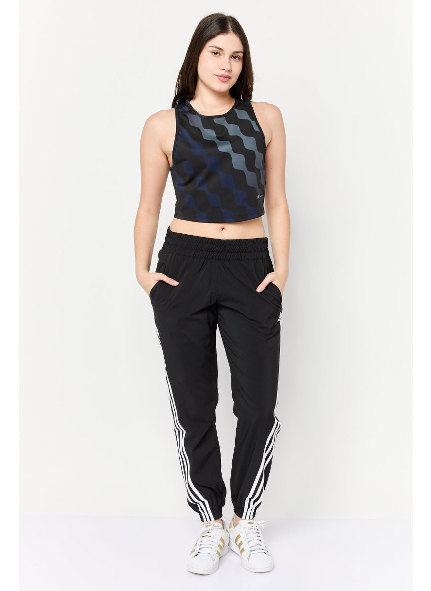 Adidas - Women Regular Fit Training Trackpants, Black - Image 1