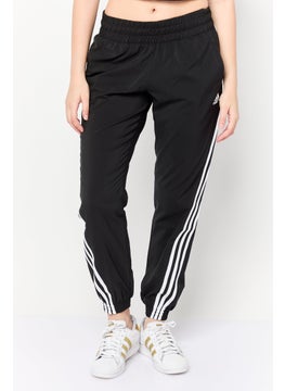Women Regular Fit Training Trackpants, Black
