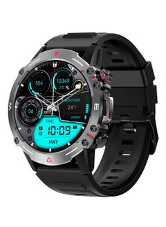 AMOLED Smart Watch, 1.43" Smart Watches for Men with IP68,Bluetooth Call, AI Voice Assistant, Blood/Oxygen/Heart Rate Monitor Fitness Watch for Android iOS