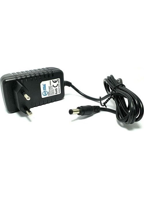 Wellpower - 6V 2A Adapter 6 Volt 2 Ampere 5.5 x 2.5 mm Jack Plug Plastic Case Adapter WP-0602P - Image 1