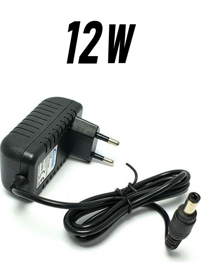 Wellpower - 6V 2A Adapter 6 Volt 2 Ampere 5.5 x 2.5 mm Jack Plug Plastic Case Adapter WP-0602P - Image 1