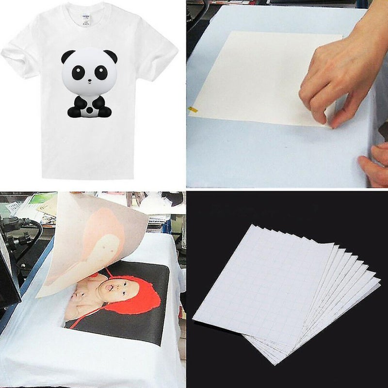Thermal Transfer Paper: 30 A4 Sheets, Easy Iron-On, Hassle-Free Peeling & Durable Vibrant Prints - Custom Design T-Shirt Printing for Home DIY, Light Polyester Fabrics, Bags, Aprons & Sweatshirts - Image 4
