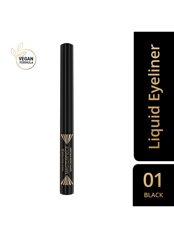 Max Factor Masterpiece Matte Liquid Eyeliner -01 - Image 2
