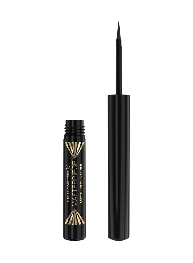 Max Factor Masterpiece Matte Liquid Eyeliner -01 - Image 1