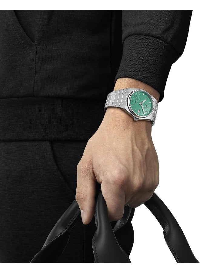 TISSOT Men's PRX Powermatic 80 316L Stainless Steel case Automatic Watch T137.407.11.091.00  - Image 5