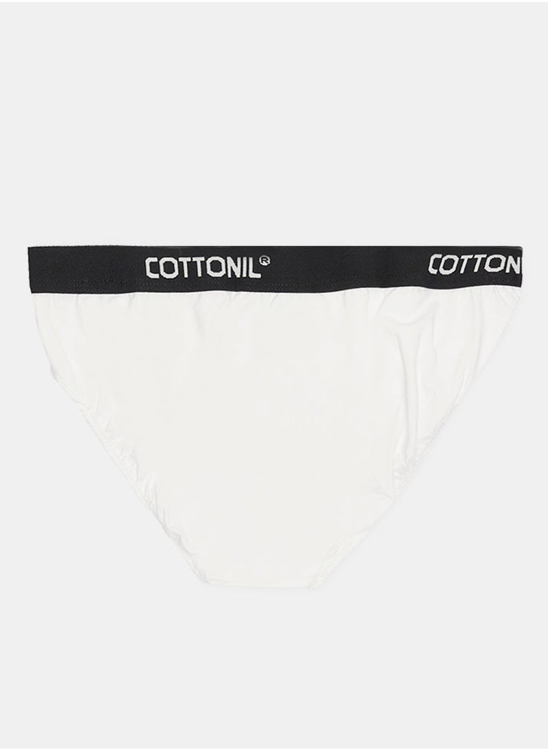 COTTONIL سروال داخلي قطونيل ريلاكس للرجال - ابيض؛M  - Image 2