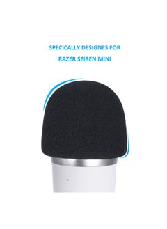 SYOSI for Razer Seiren Mini Windscreen with Pop Filter, 3 Layers Mic Wind Pop Screen with Flexible 360°Gooseneck Clip  - Image 5