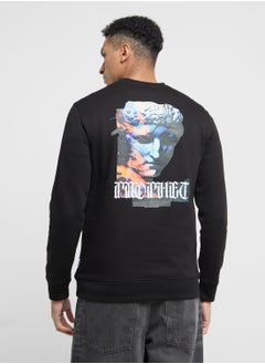 Only & Sons Spatrick Regualer Fit Crew Ncek Sweatshirt  - Image 2
