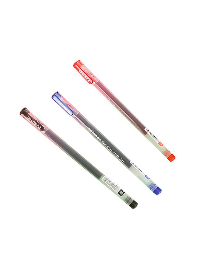 NIBEMINENT 3-Piece Creative Gel Pen Set Multicolour