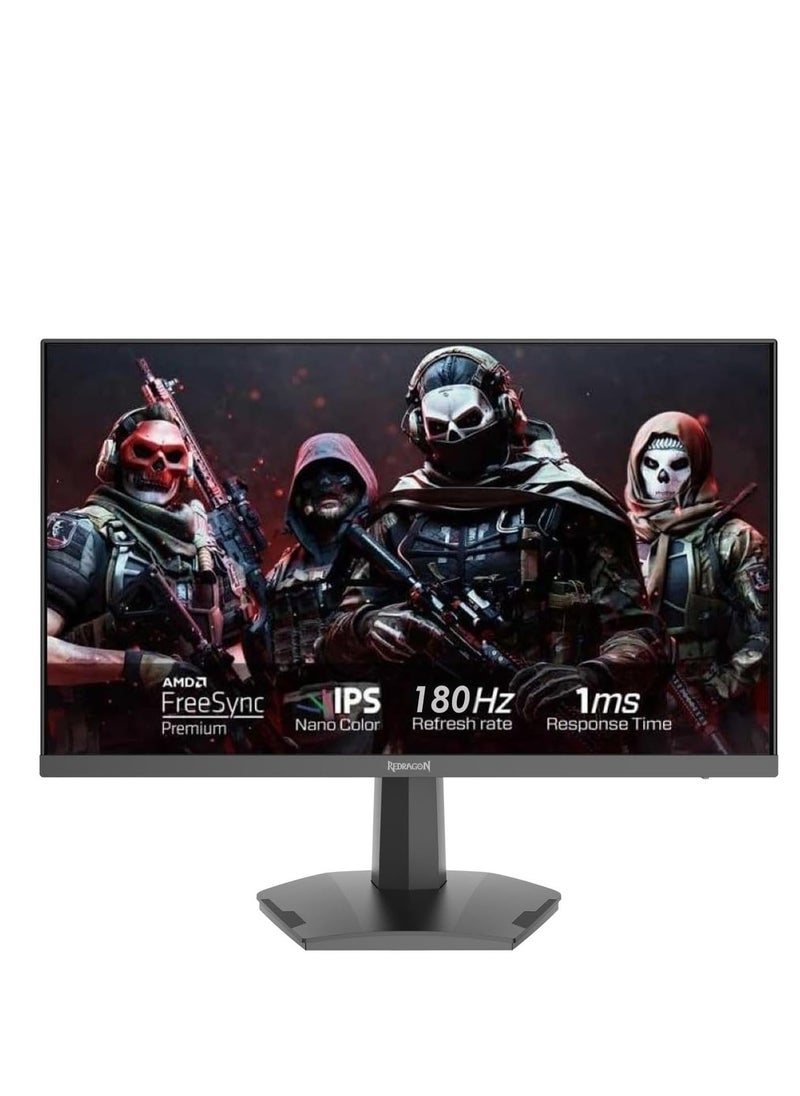 REDRAGON Redragon AZUR GM24X5IPS 24-inch Full HD 1920x1080 180Hz 1ms Gaming Monitor  - Image 1